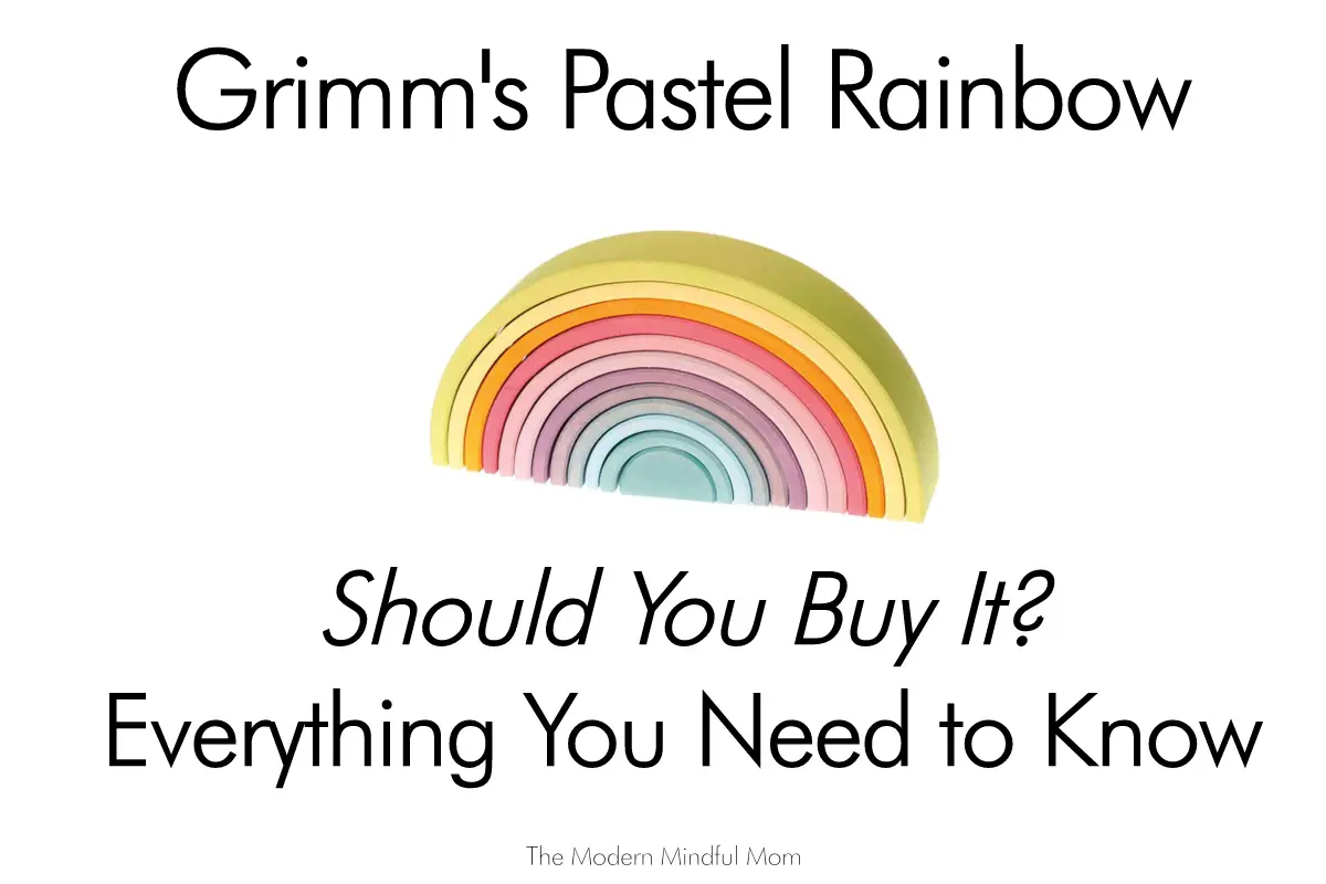 grimms pastel rainbow 12 piece