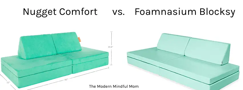 Nugget Comfort vs. Foamnasium Blocksy
