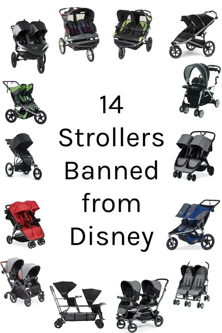 14 Strollers Banned from Disney