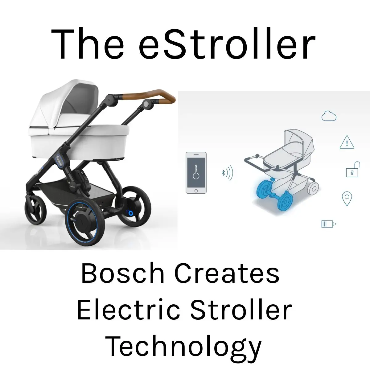 The eStroller | Bosch Creates Electric Stroller Technology
