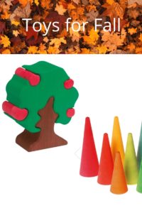 Toys for Fall (Autumn) _ Wooden Trees _ Glukskafer & Grimms