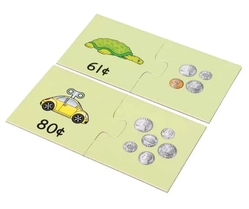 Money Puzzle - Toys for Teaching About Money