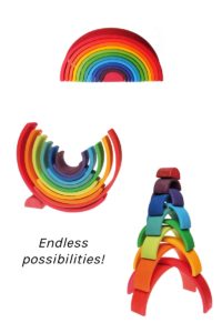 Wooden Rainbow Toy _ Christmas 2019