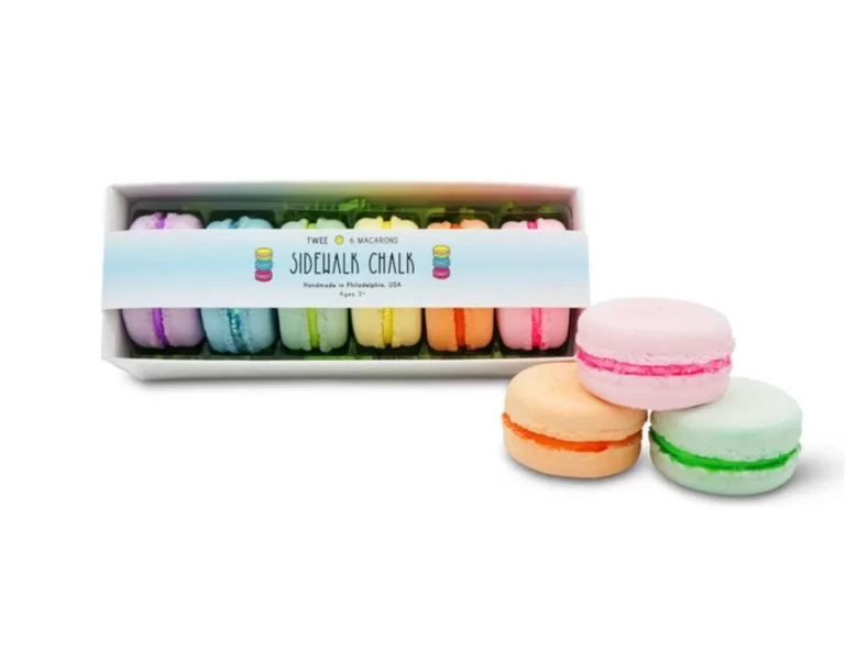 anxiety kids gift macaron chalk