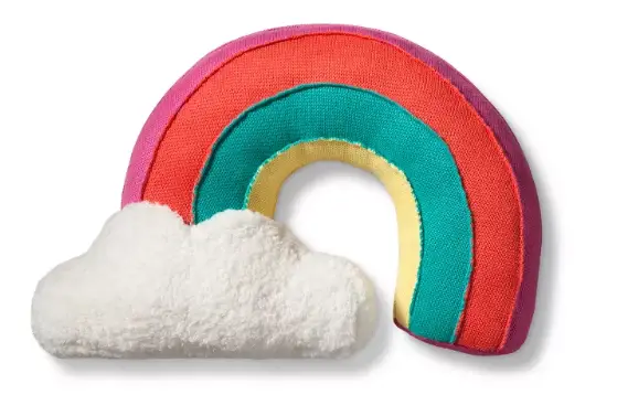 Nugget accessories rainbow pillow