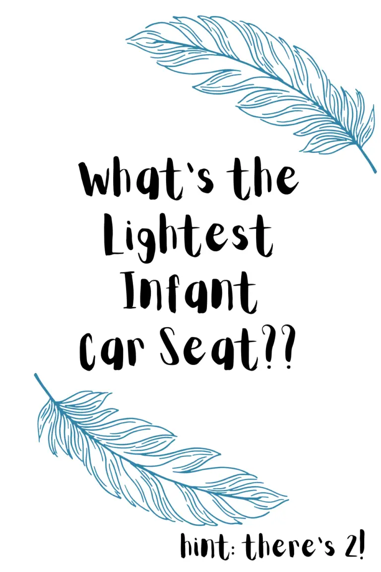 The lightest car seat