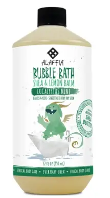 Alaffia Bubble Bath Review - Mint