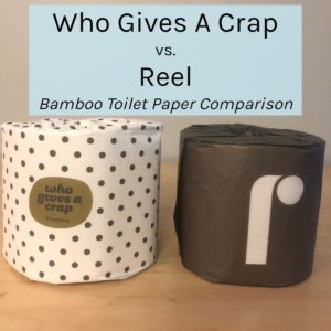 WHO GIVES A CRAP vs. REEL Bamboo Toilet Paper Comparison