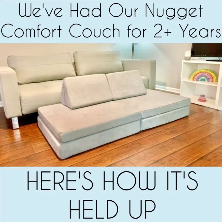 We've Had Our Nugget Comfort Couch for 2 Years - Here's how it's held up! (Wear and Tear)