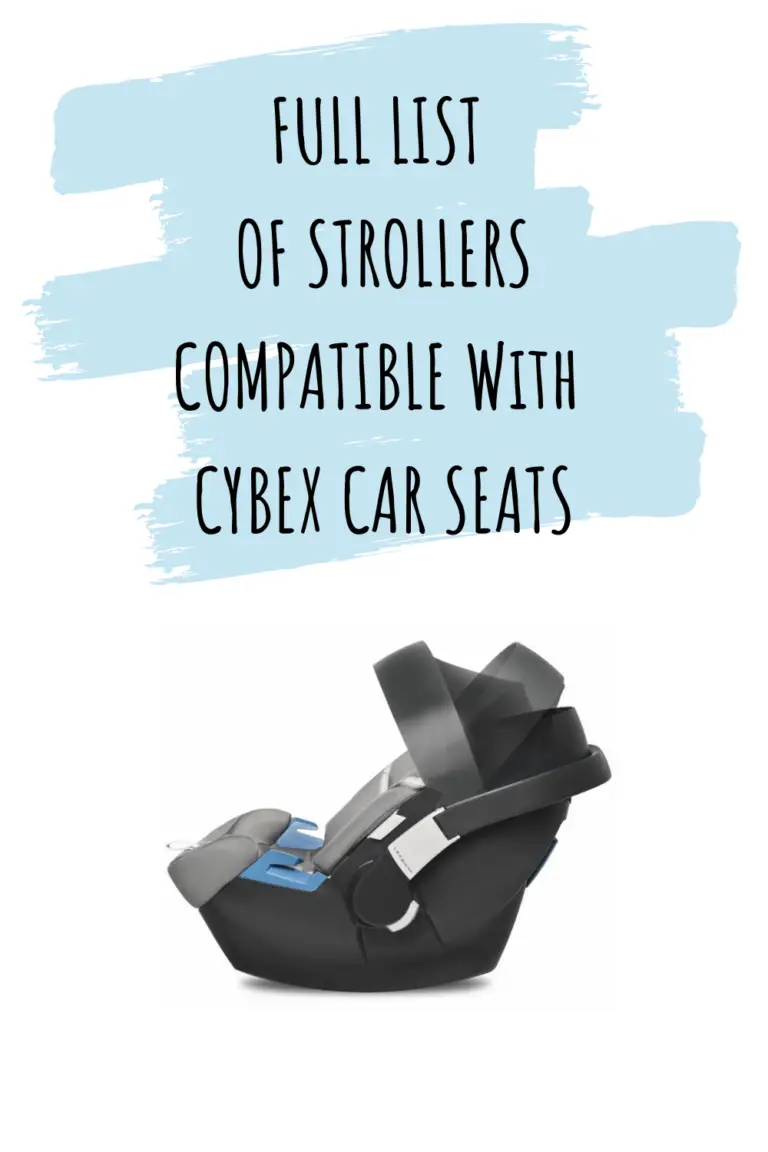 Full list of strollers compatible with cybex car seats