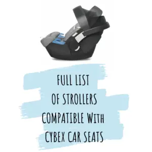 Full list of strollers compatible with cybex car seats