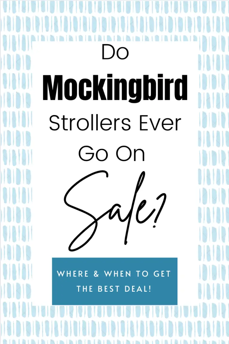 Do Mockingbird Strollers Ever Go On Sale?