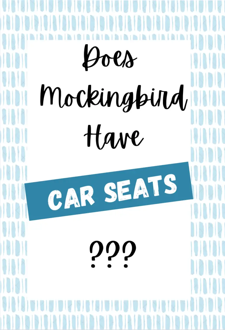 Does Mockingbird Have Car Seats?