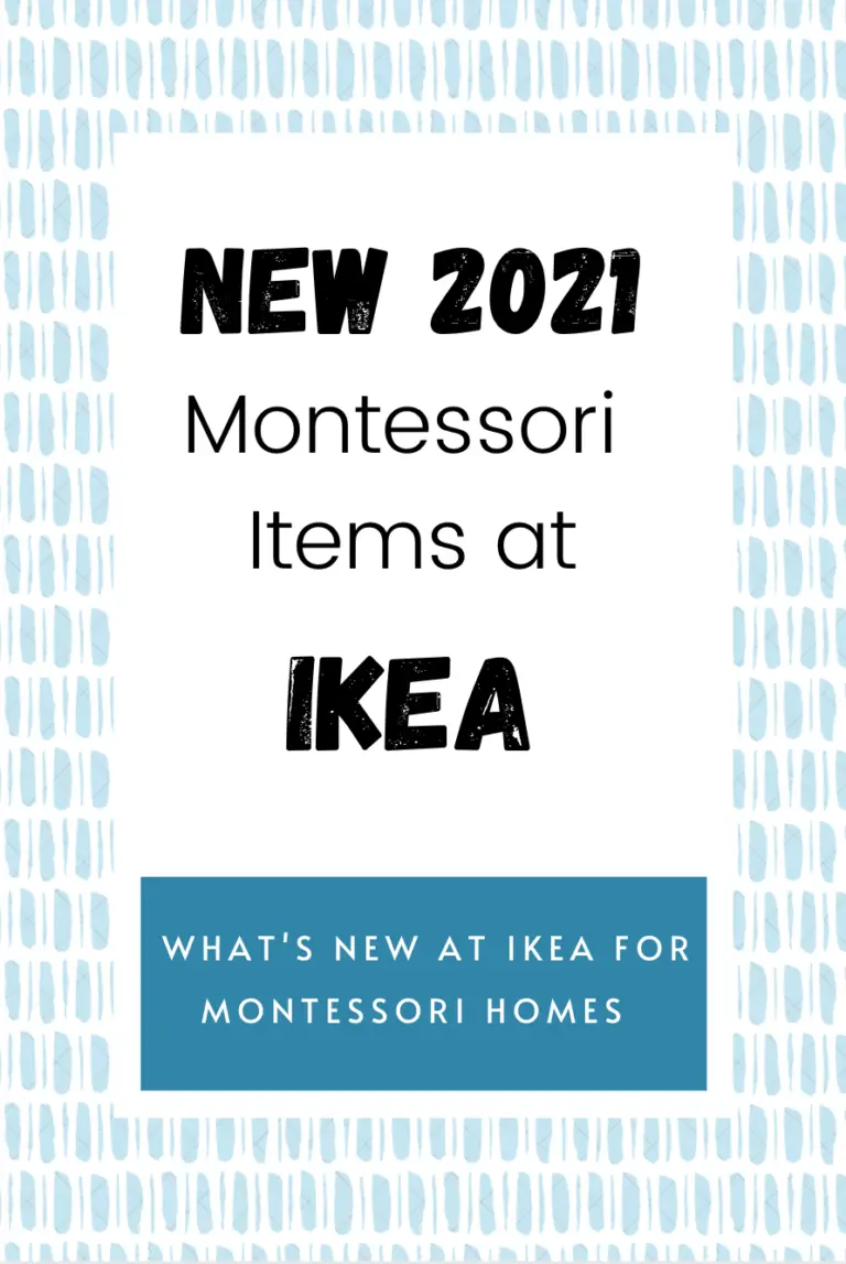 New at IKEA 2021 Montessori