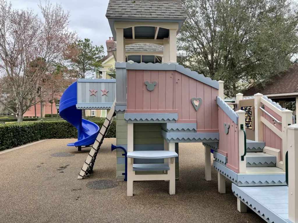 Disney Saratoga Springs Playground Covid Mickey