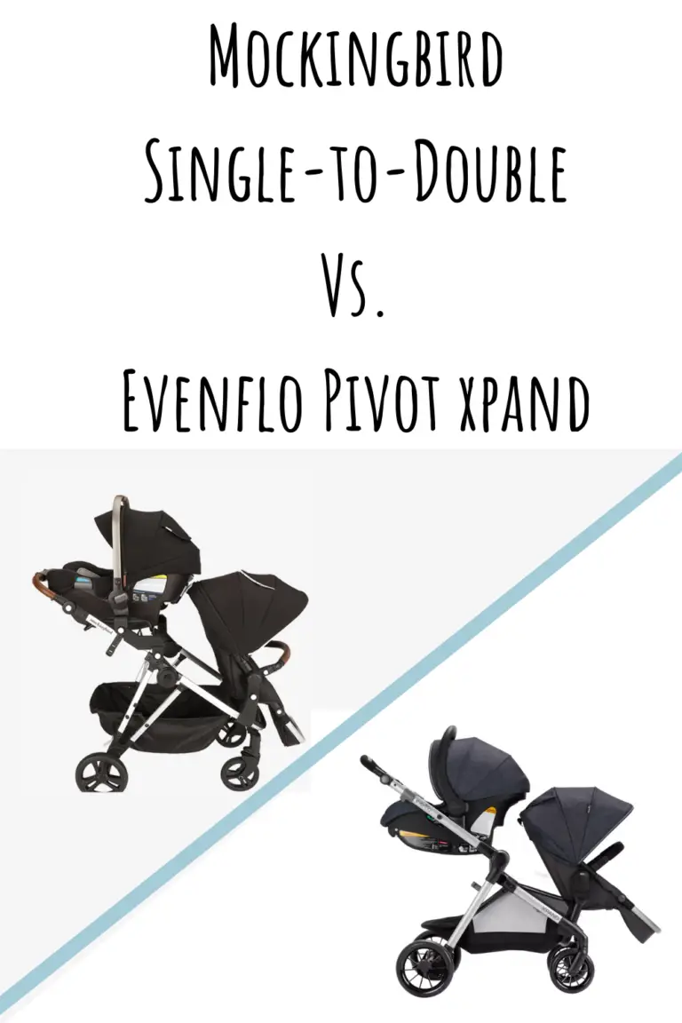 Mockingbird Double vs. Evenflo Pivot Xpand Stroller Comparison