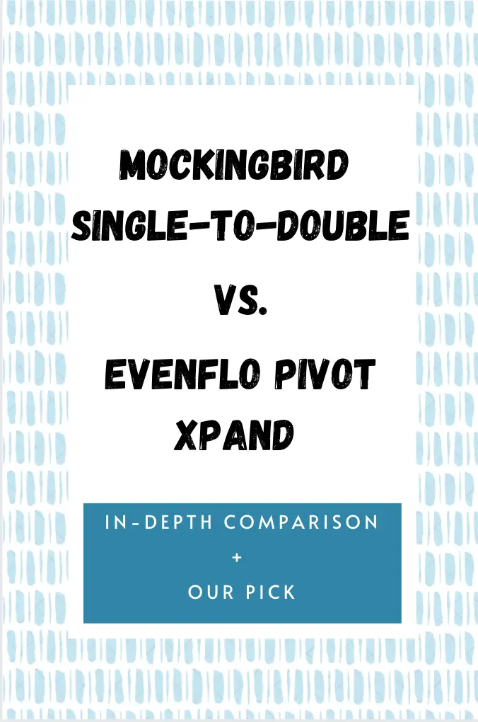 Mockingbird Double vs. Evenflo Pivot Xpand Stroller Comparison