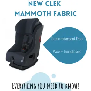 Clek's new Mammoth fabric