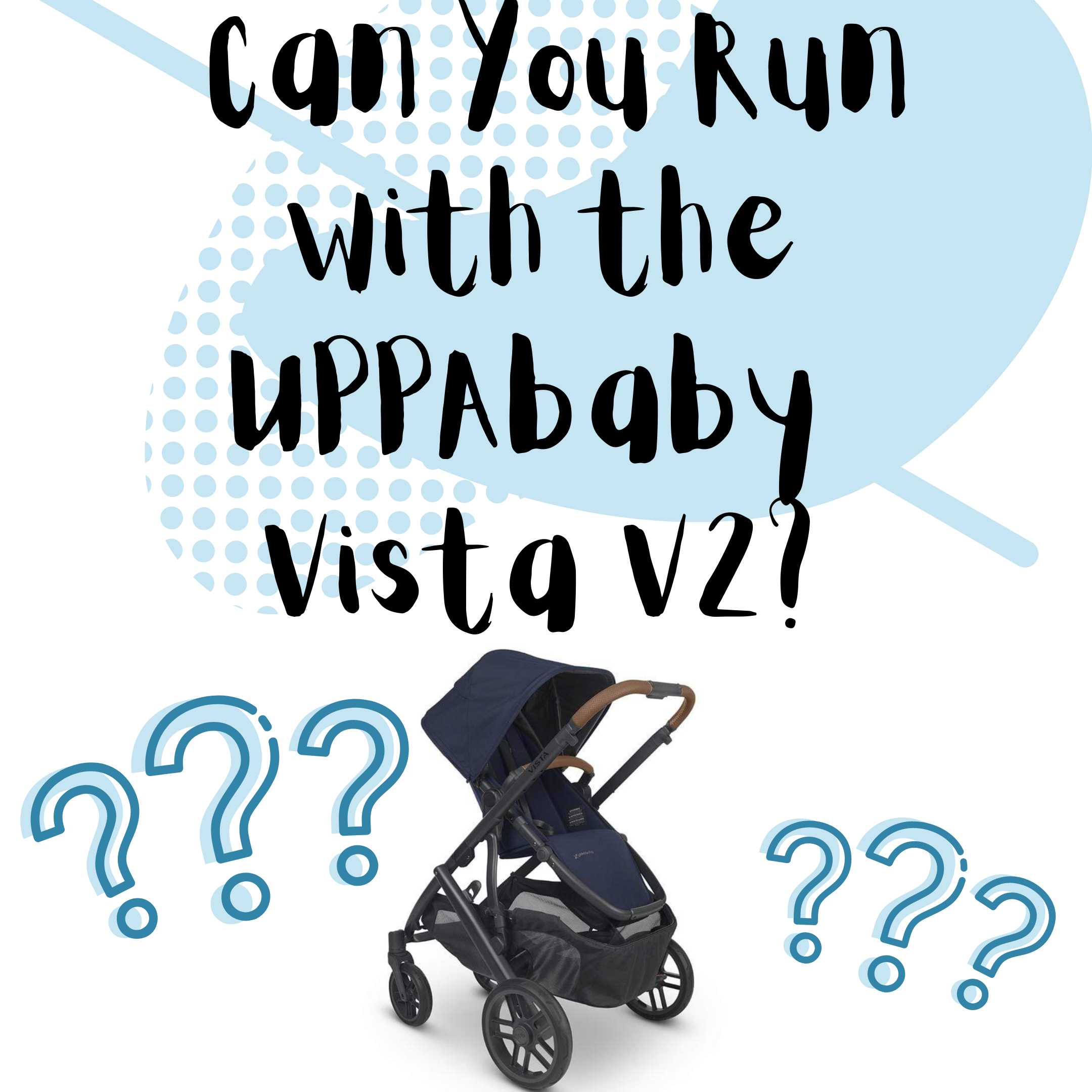 running with uppababy vista