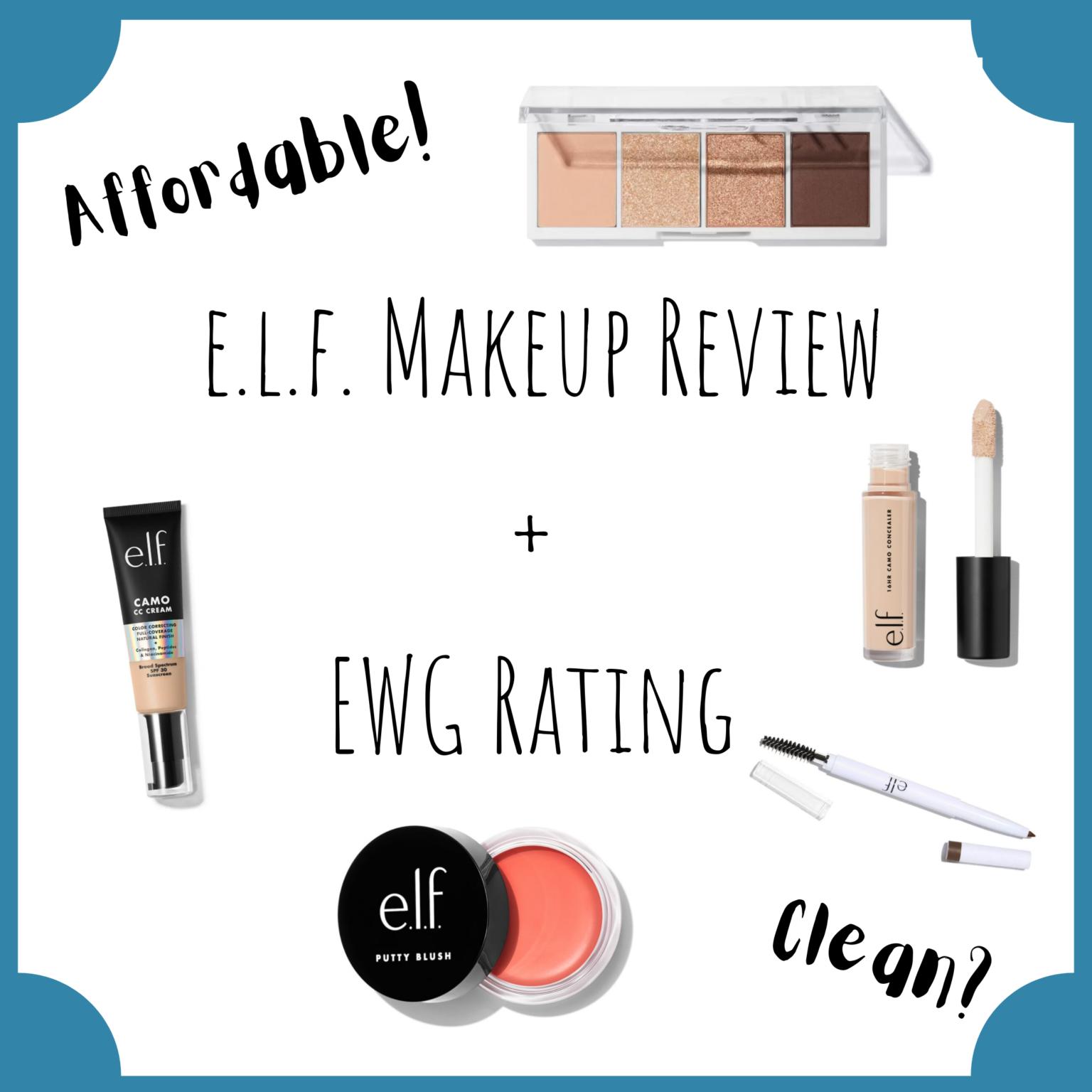 e.l.f. Makeup Review Affordable, Clean? Makeup Review of Tons of