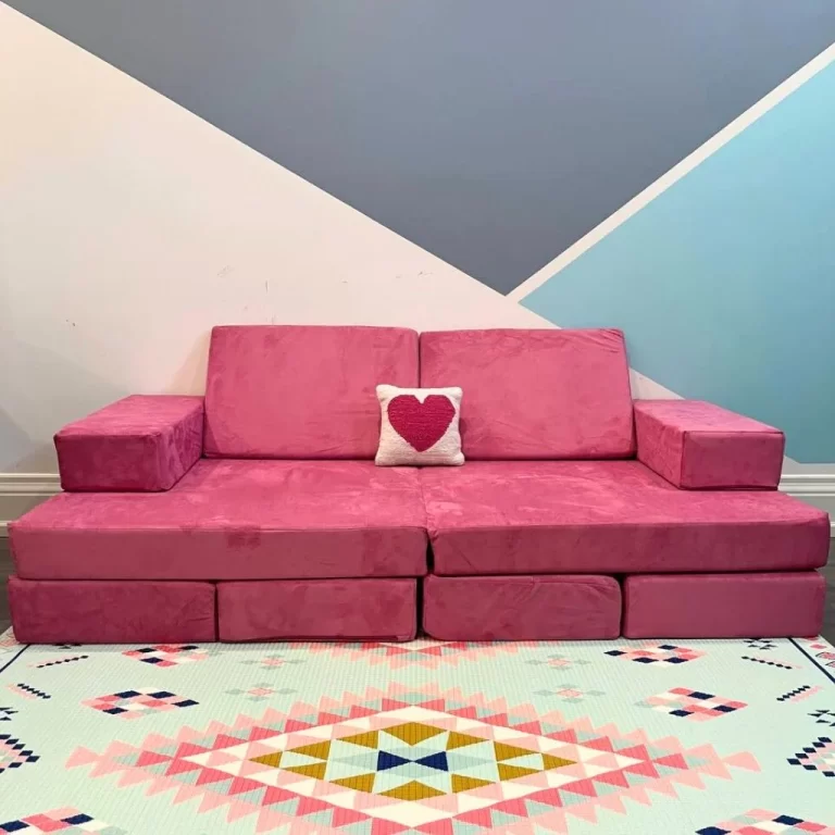 Barumba Play Couch pink together