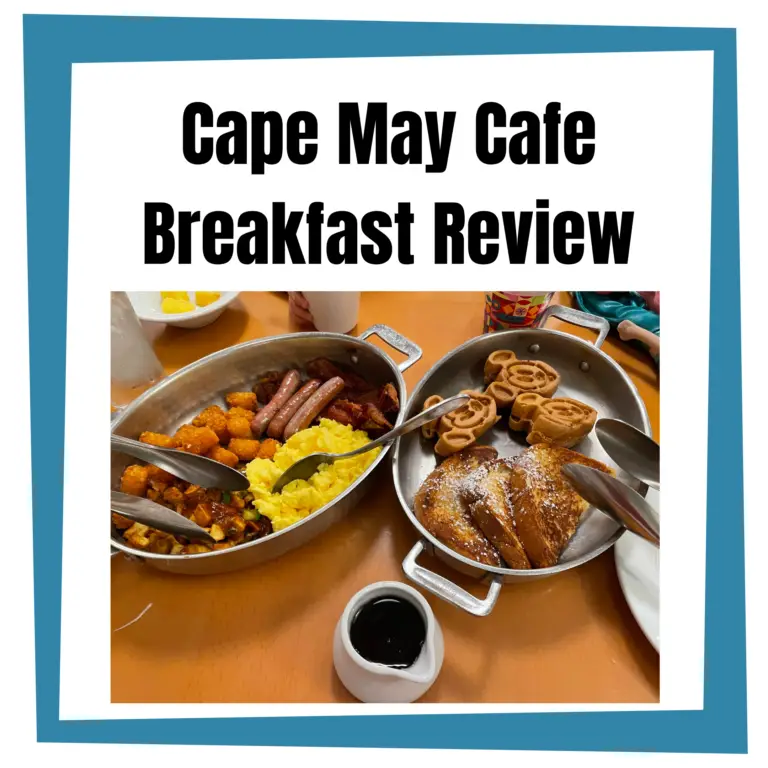 Disney cape May Cafe Breakfast Review 2022