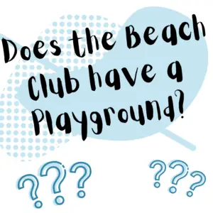 Disney Beach Club Have a playground