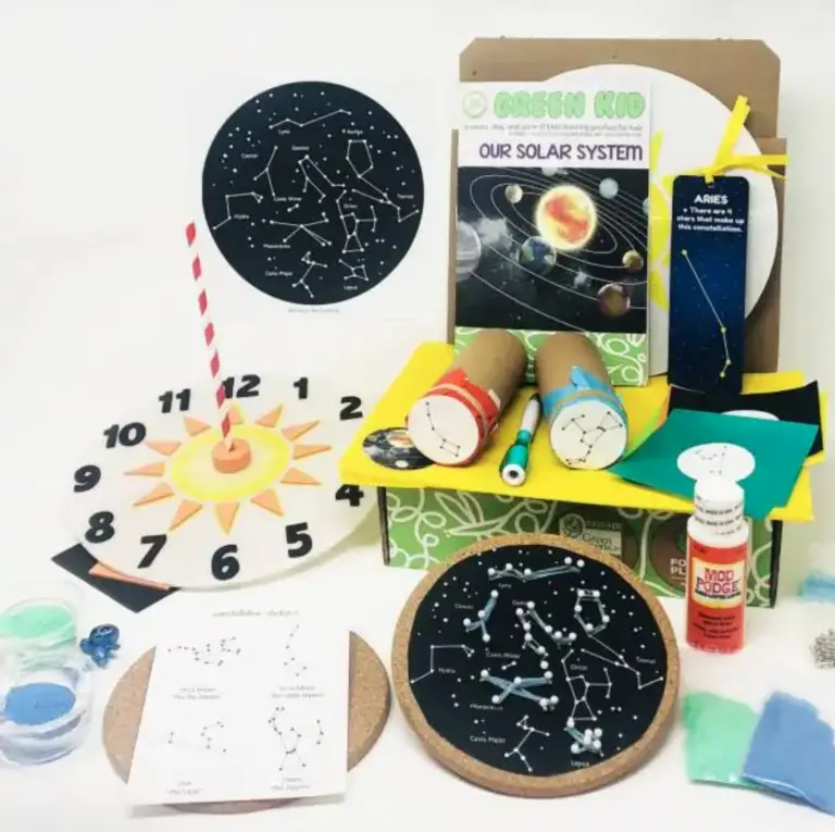 Gifts for kids who like space - craft box