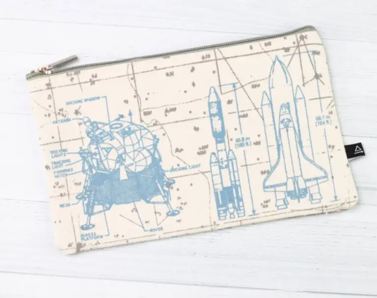 Gift Ideas for Kids Who Like Space - Canvas Pouch