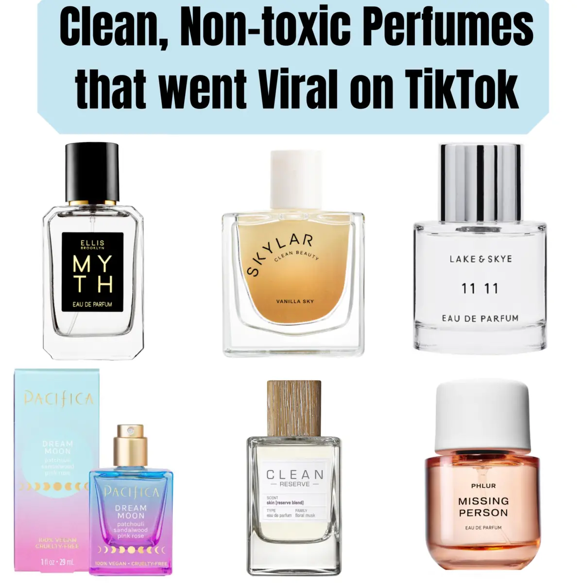 Viral TikTok Nontoxic Perfumes