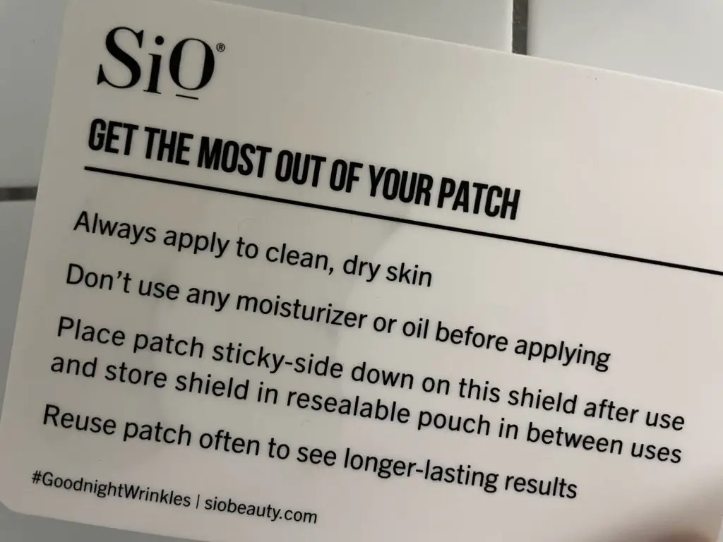 Sio Patch Instructions