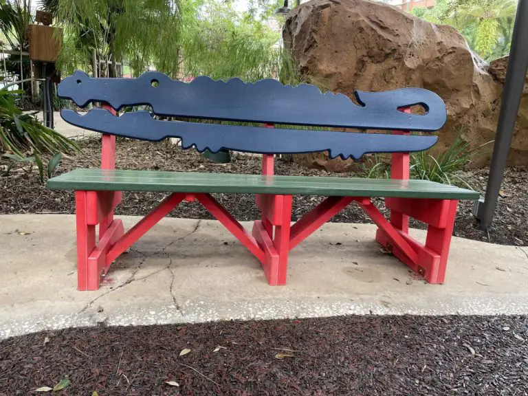 Does animal kingdom lodge have a playground bench