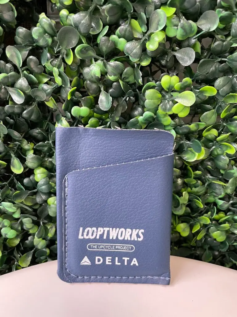 Looptworks Upcycled Delta Wallet