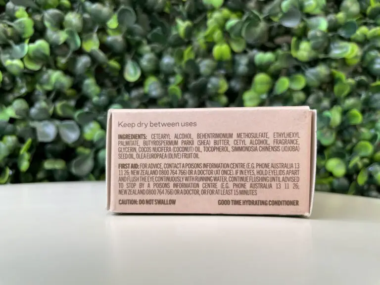 Good Time Soap Conditioner Ingredients