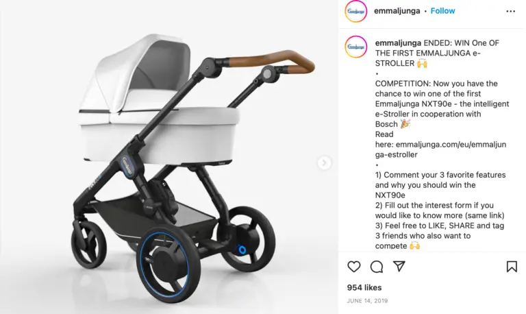 Electric strollers Emmaljunga e-Stroller
