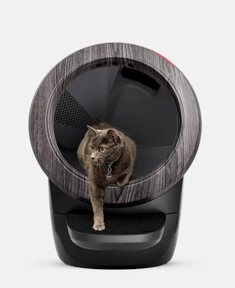 Litter Robot 4 Review Wood bezel black