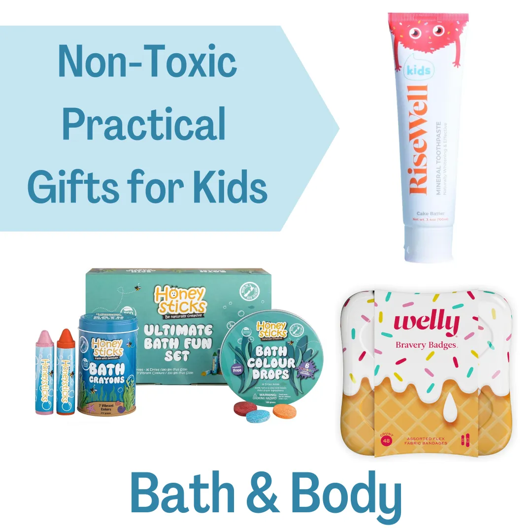 Nontoxic Bath and Body Gifts for Kids - Practical and FUN